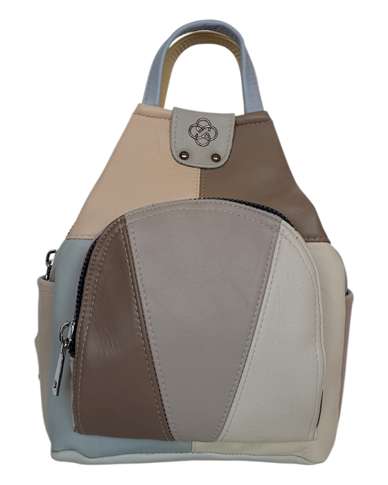 Rucsac Dama Piele Naturala Multicolor Jetmira G04701 [2]