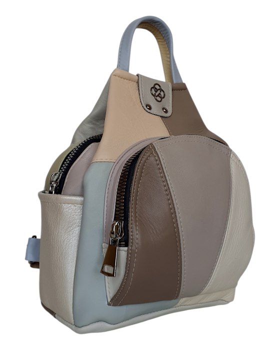 Rucsac Dama Piele Naturala Multicolor Jetmira G04701 [3]