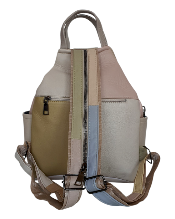 Rucsac Dama Piele Naturala Multicolor Jetmira G04702 [4]