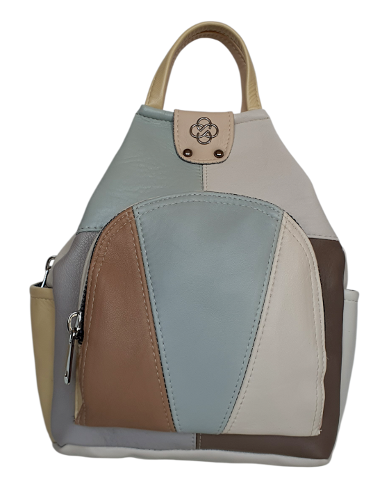 Rucsac Dama Piele Naturala Multicolor Jetmira G04703 [2]