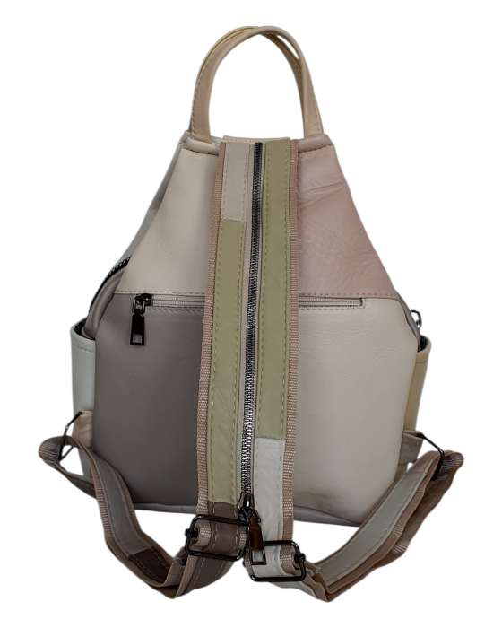 Rucsac Dama Piele Naturala Multicolor Jetmira G04703 [4]