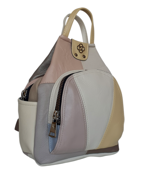 Rucsac Dama Piele Naturala Multicolor Jetmira G04704 [3]