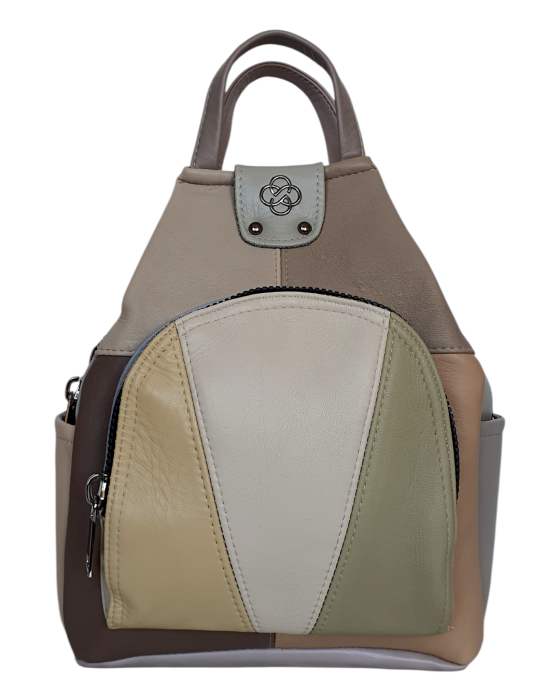 Rucsac Dama Piele Naturala Multicolor Jetmira G04705 [2]