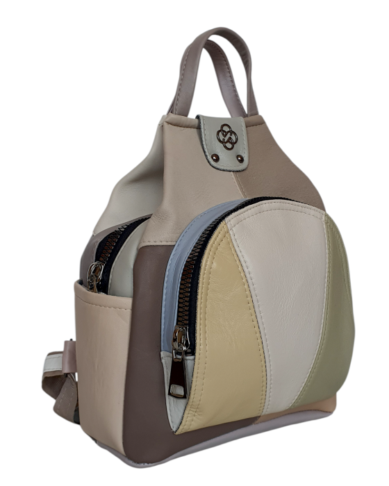 Rucsac Dama Piele Naturala Multicolor Jetmira G04705 [3]