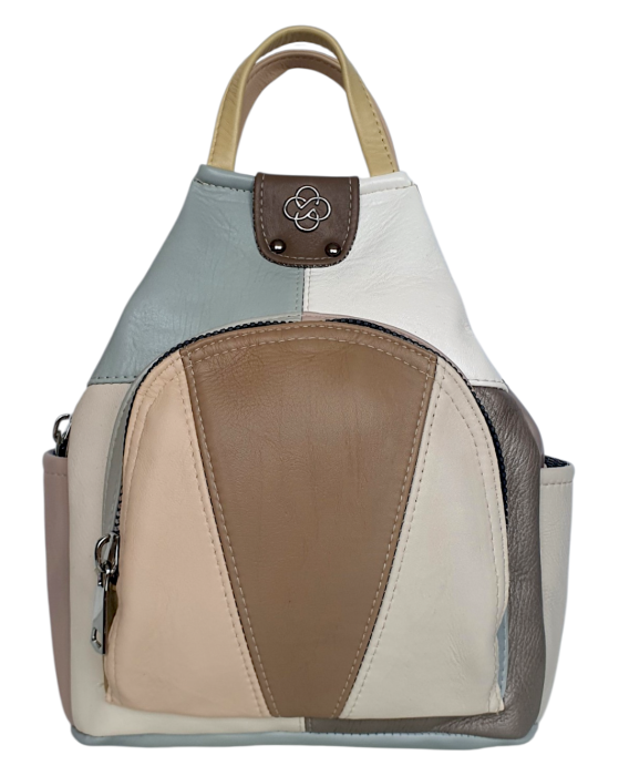 Rucsac Dama Piele Naturala Multicolor Jetmira G04778 [2]