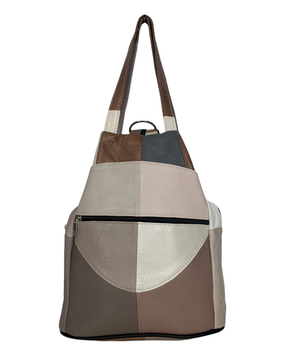 Rucsac Dama Piele Naturala Multicolor Lili G04674 [2]