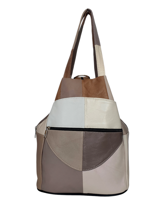 Rucsac Dama Piele Naturala Multicolor Lili G04677 [2]