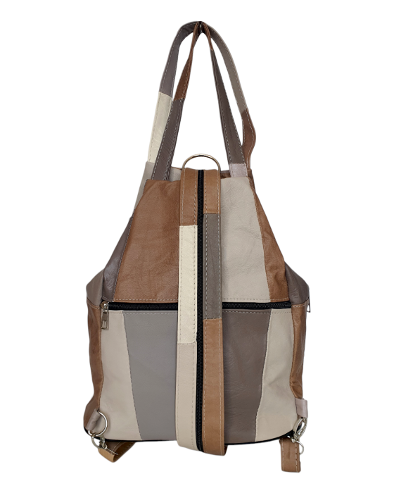 Rucsac Dama Piele Naturala Multicolor Lili G04677 [4]