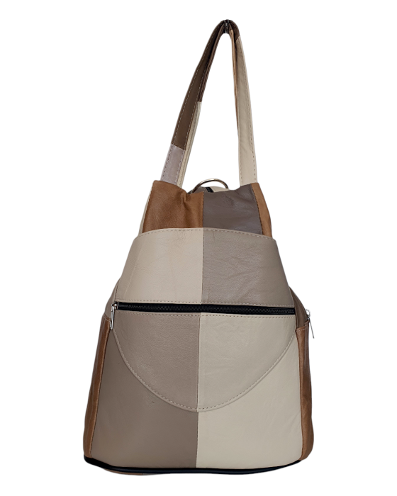 Rucsac Dama Piele Naturala Multicolor Lili G04679 [2]