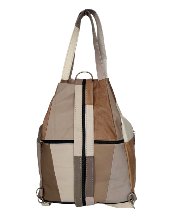 Rucsac Dama Piele Naturala Multicolor Lili G04680 [4]