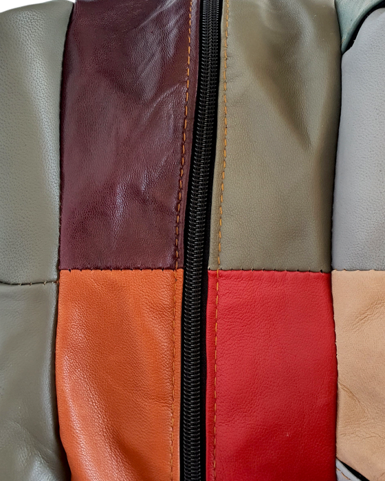 Rucsac Dama Piele Naturala Multicolor Lili G04689 [5]