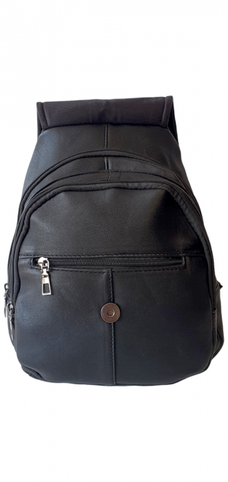 Rucsac Dama Piele Naturala Negru Margareta G03198 [5]
