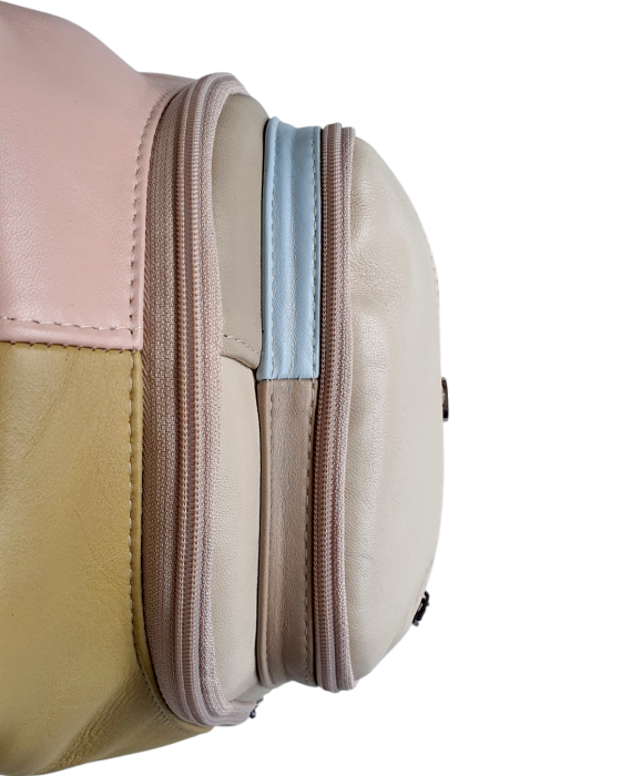 Rucsac Dama Piele Naturala Multicolor Margareta G04711 [6]