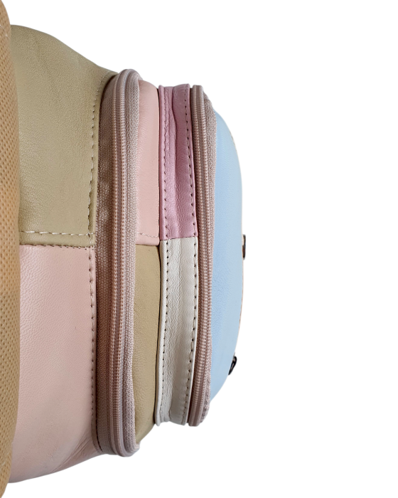 Rucsac Dama Piele Naturala Multicolor Margareta G04712 [6]