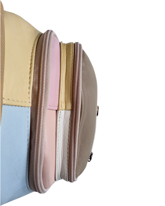 Rucsac Dama Piele Naturala Multicolor Margareta G04713 [5]