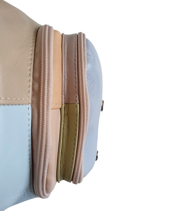 Rucsac Dama Piele Naturala Multicolor Margareta G04714 [5]