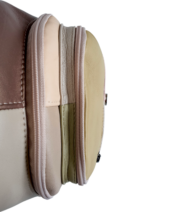 Rucsac Dama Piele Naturala Multicolor Margareta G04715 [6]