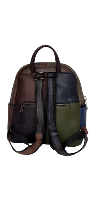 Rucsac Dama Piele Naturala Multicolor Natalia G04594 [4]