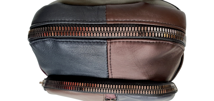 Rucsac Dama Piele Naturala Multicolor Natalia G04595 [5]