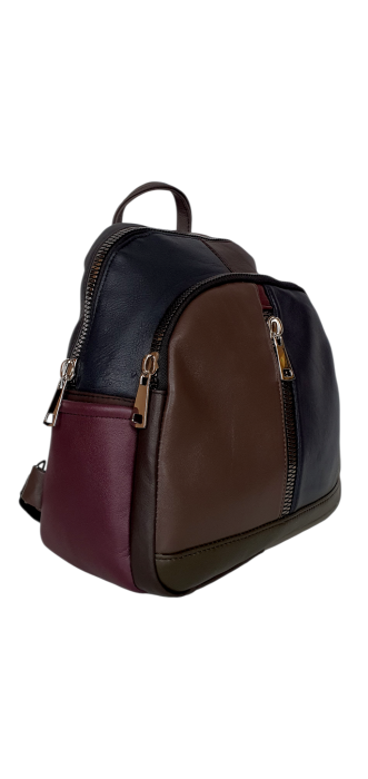 Rucsac Dama Piele Naturala Multicolor Natalia G04595 [2]