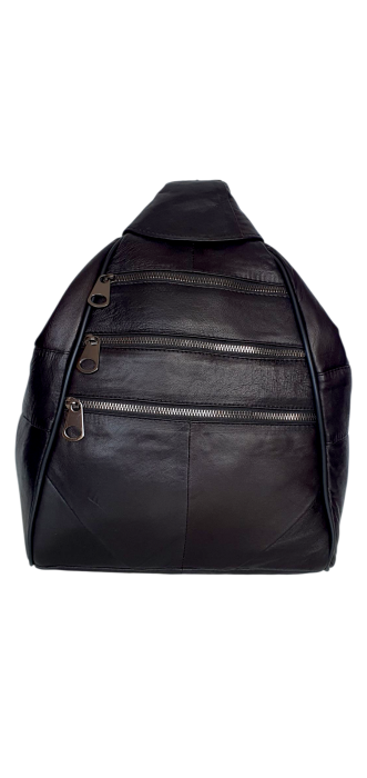 Rucsac Dama Piele Naturala Negru Seana G04427 [2]