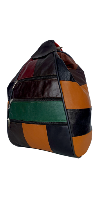 Rucsac Dama Piele Naturala Multicolor Seana G04428 [1]