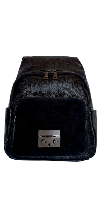 Rucsac Dama Piele Naturala Negru Amanda G04549 [5]