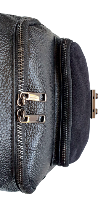 Rucsac Dama Piele Naturala Negru Amanda G04549 [6]