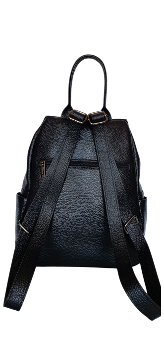 Rucsac Dama Piele Naturala Negru Amanda G04549 [4]