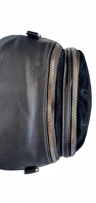 Rucsac Dama Piele Naturala Negru Bianca V. Fabbiano G04412 [5]