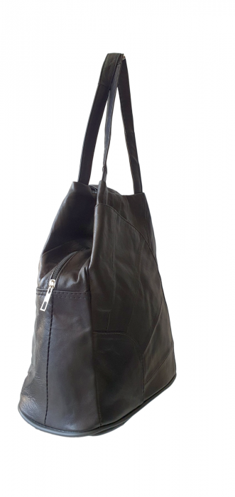 Rucsac Dama Piele Naturala Negru Clarisa G03314 [2]