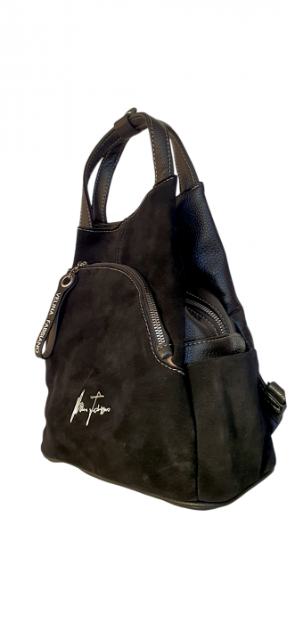 Rucsac Dama Piele Naturala Negru Diana G03972 [3]