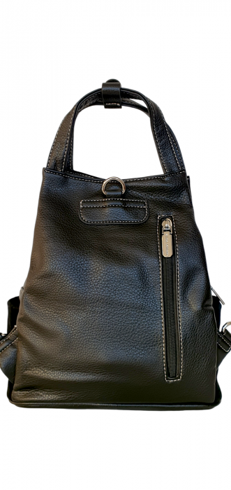Rucsac Dama Piele Naturala Negru Diana G03972 [4]
