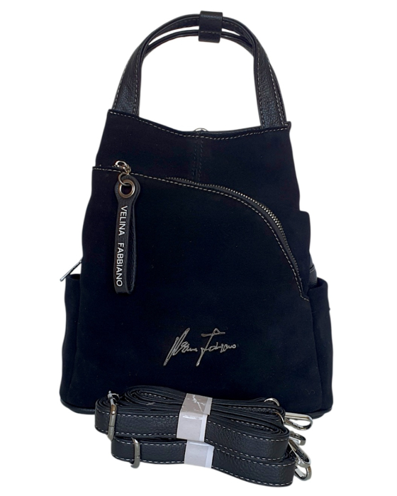 Rucsac Dama Piele Naturala Negru Diana G04805 [2]