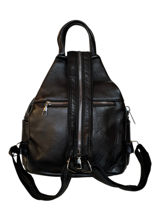 Rucsac Dama Piele Naturala Negru Jetmira G03318 [4]