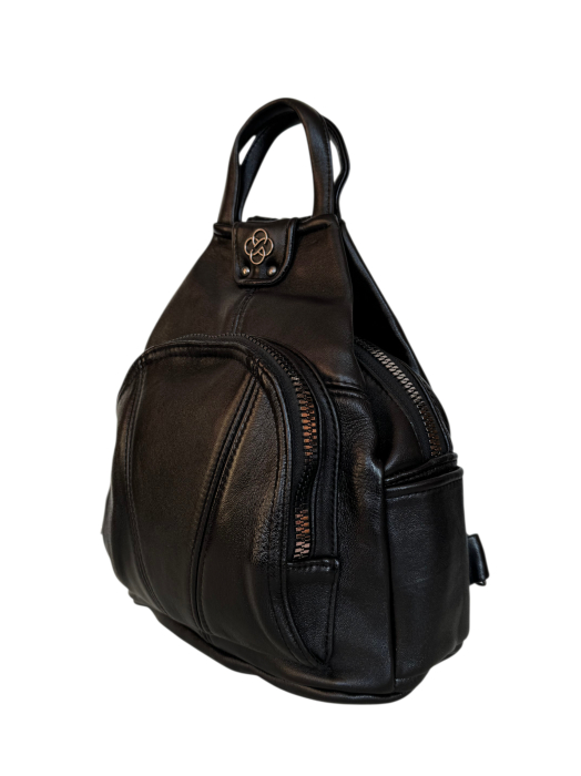 Rucsac Dama Piele Naturala Negru Jetmira G03318 [3]