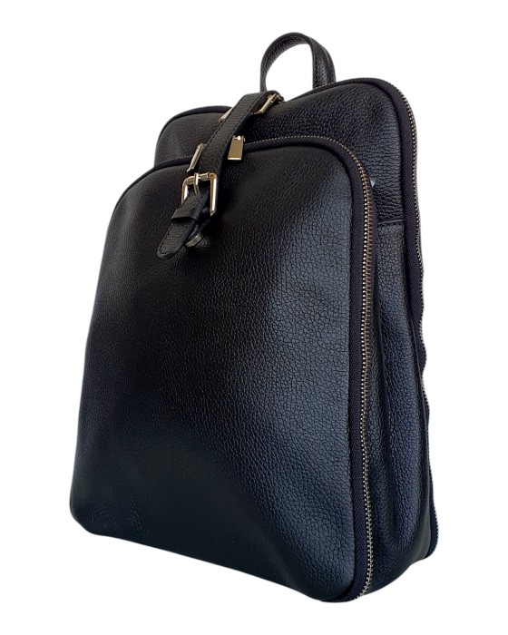 Rucsac Dama Piele Naturala Negru Lena G04787 [3]
