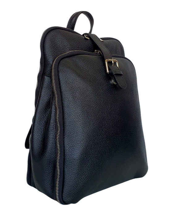 Rucsac Dama Piele Naturala Negru Lena G04787 [2]