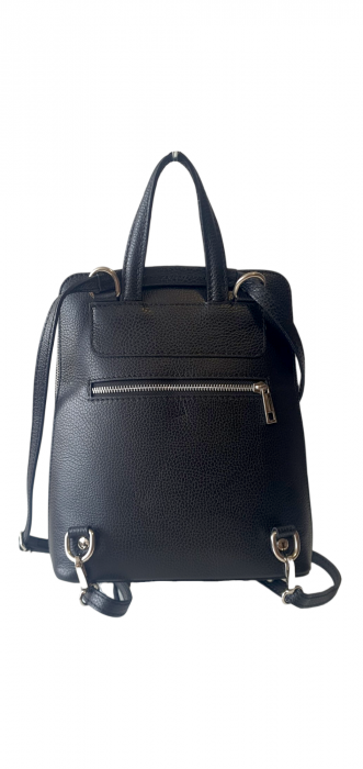 Rucsac Dama Piele Naturala Negru Lula G03211 [5]