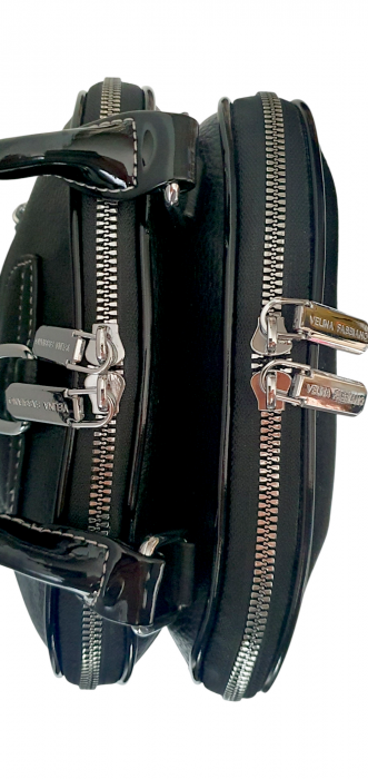 Rucsac Dama Piele Naturala Negru Luminita G03988 [5]