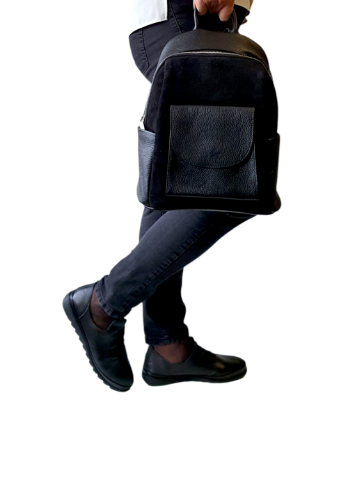 Rucsac Dama Piele Naturala Negru Randa G04564 [7]