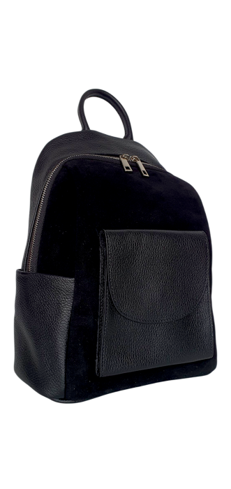 Rucsac Dama Piele Naturala Negru Randa G04564 [3]