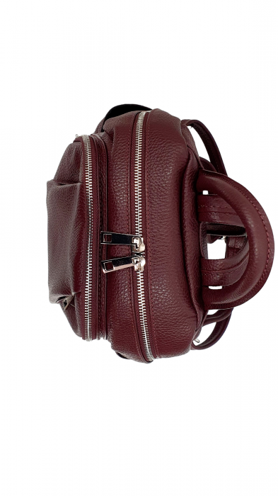 Rucsac Dama Piele Naturala Grena Sia G02611 [6]