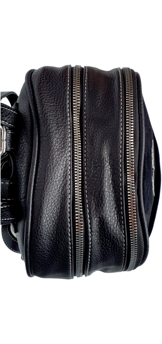 Rucsac Dama Piele Naturala Negru Teo  V. Fabbiano G04567 [5]