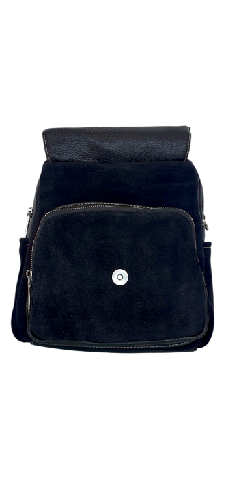 Rucsac Dama Piele Naturala Negru V.Fabbiano Carmen G04545 [5]
