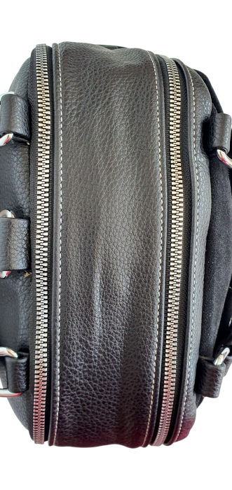 Rucsac Dama Piele Naturala Negru V.Fabbiano Geo G04539 [5]