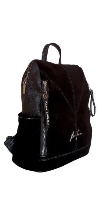 Rucsac Dama Piele Naturala Negru V.Fabbiano Julia G04586 [2]