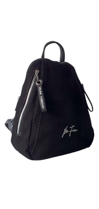 Rucsac Dama Piele Naturala Negru V.Fabbiano Smaranda G04464 [3]