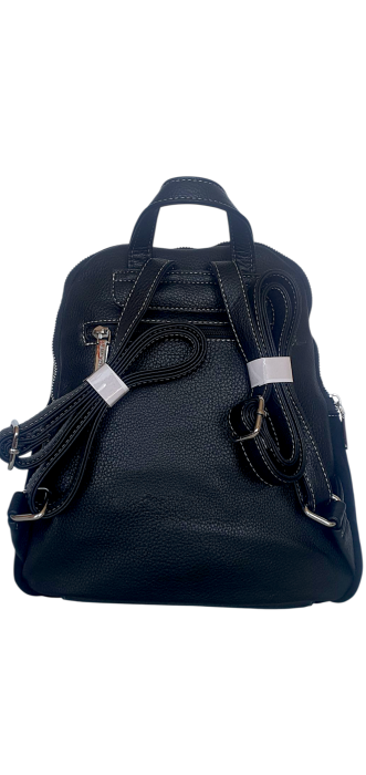 Rucsac Dama Piele Naturala Negru V.Fabbiano Smaranda G04464 [4]