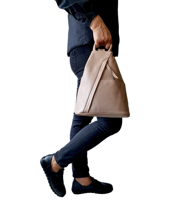 Rucsac Dama Piele Naturala Nude Carolina G04792 [6]